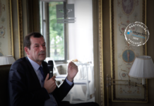 Thierry Derez invité au Petit déjeuner Off de La Lettre de l'Assurance du 1er juillet 2020.