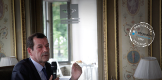 Thierry Derez invité au Petit déjeuner Off de La Lettre de l'Assurance du 1er juillet 2020.