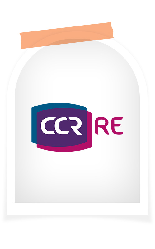 Logo de CCR RE